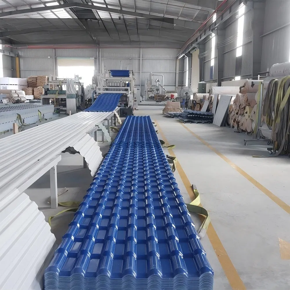 UPVC Sheet Waterproof UV Resistant PVC Tin Roof Panel Sheet for Park