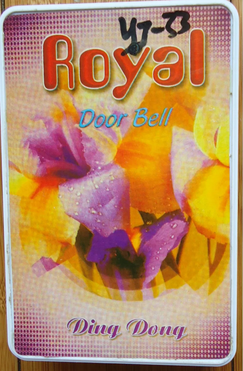 Royal Color Printed Dingdong Doorbell
