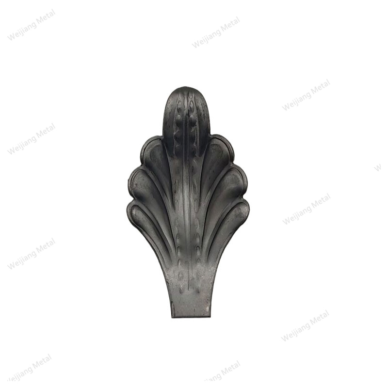 CE Certified Iron Leaf Art Garden Fence Outdoor Fence Metal Fence Decorative Crafts