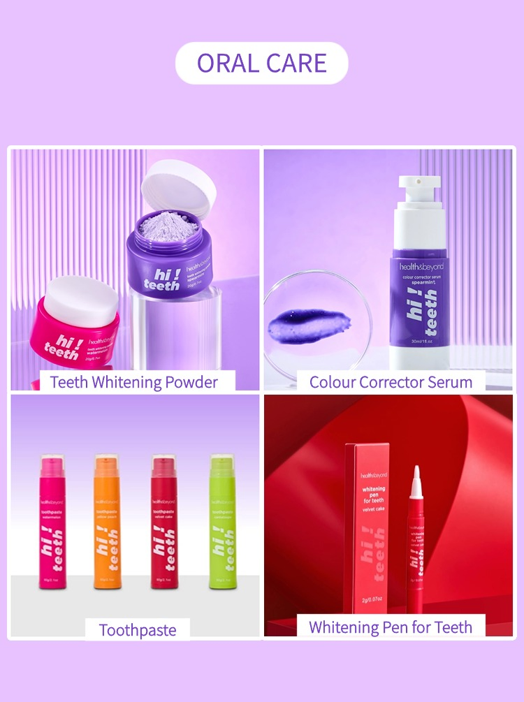 Refreshing Liquid Whitening Teeth and Fresh Breath Fruit Flavour Toothpaste