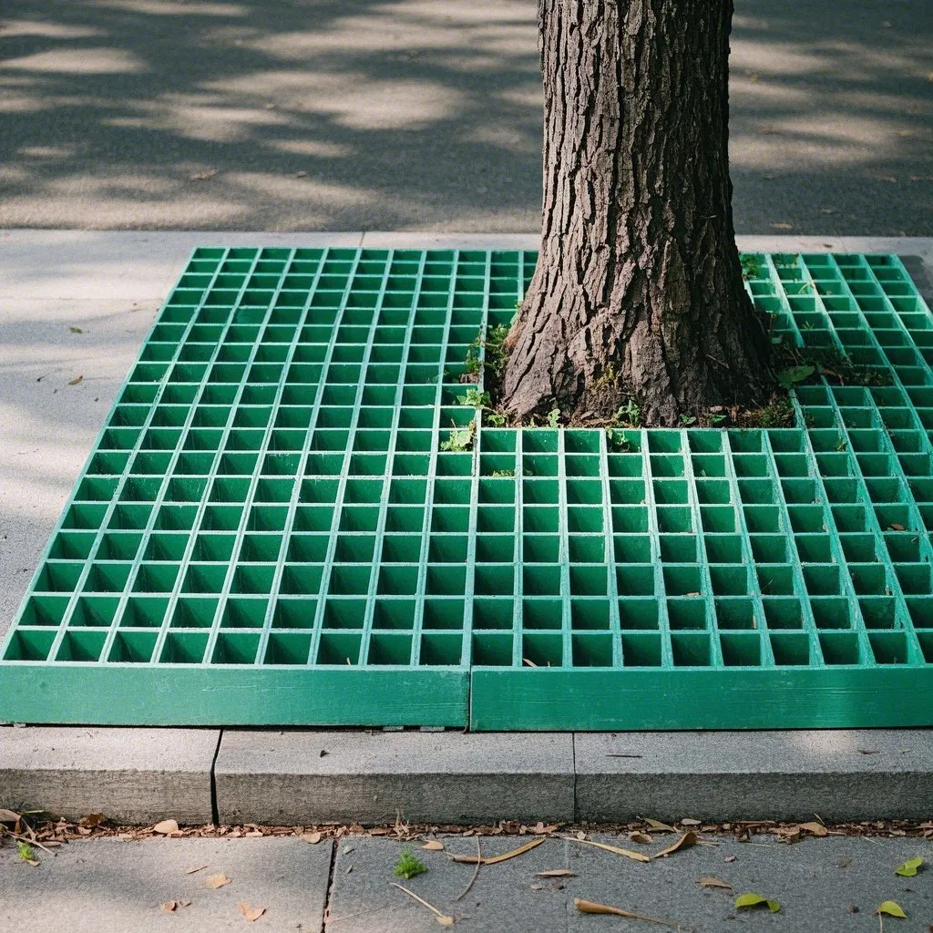 Anti-Graffiti Coated Easy-Clean Public Area Fiberglass Grille