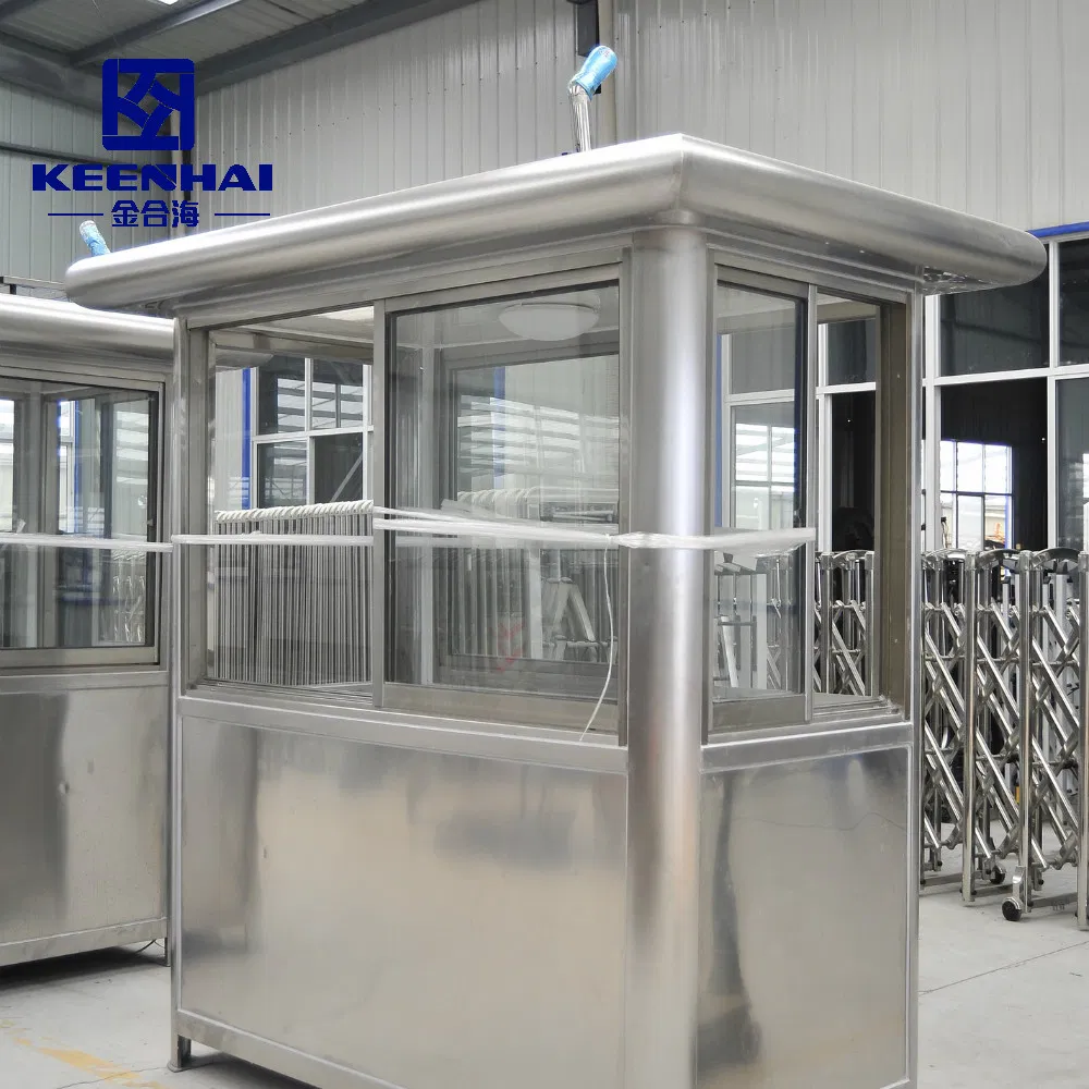 Outdoor Prefab Stainless Steel Portable Security Cabin