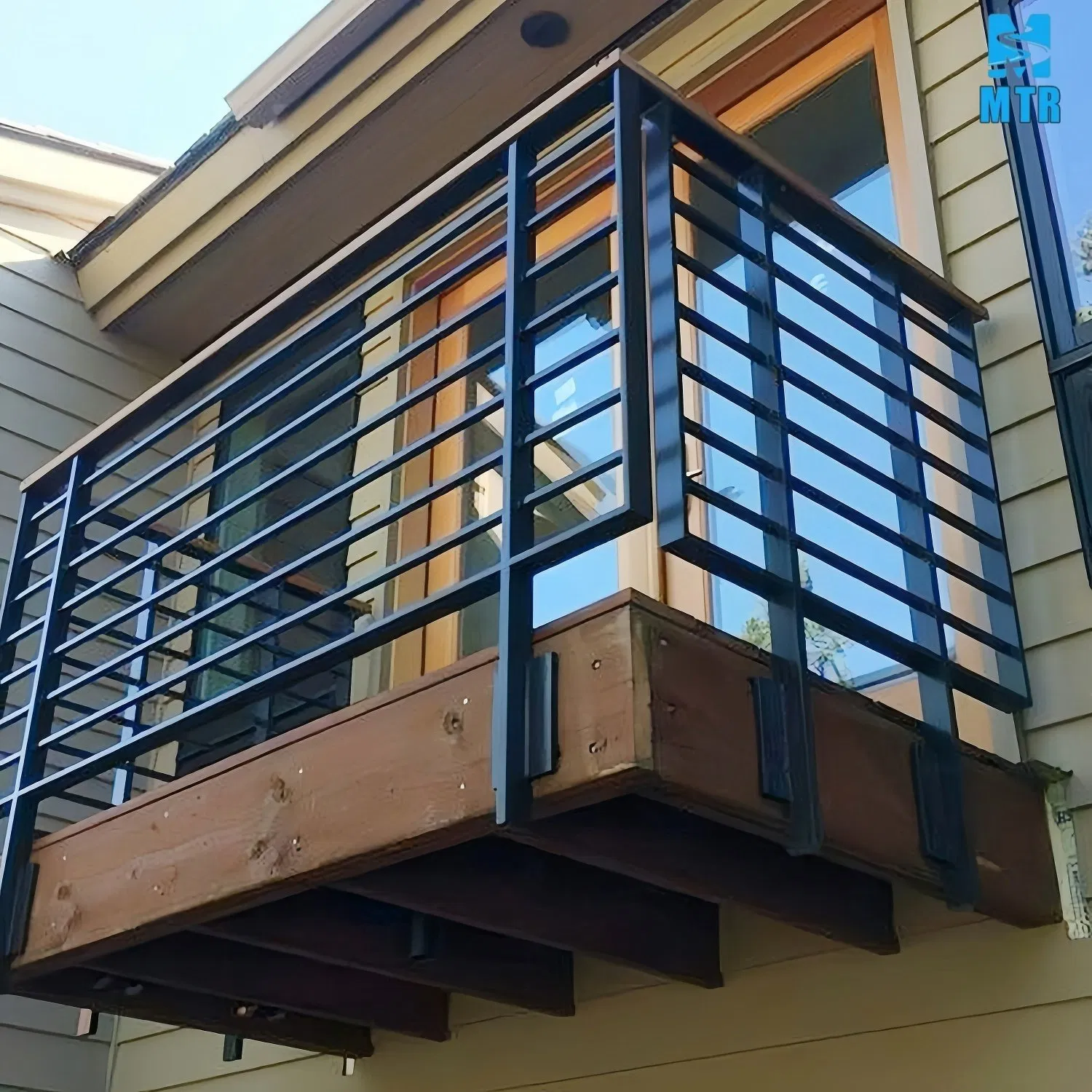 Outdoor Aluminum Balcony Railing/Stair Railing/Deck Railing and Handrail Balcony Railing