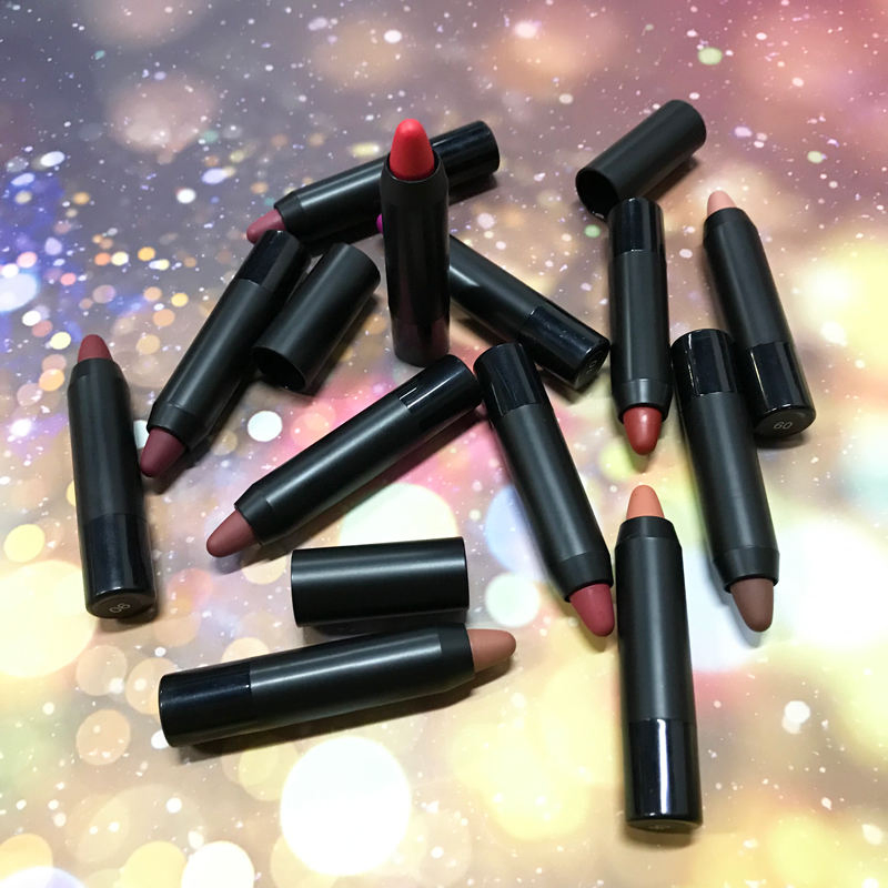 New 100% Natural Lip Crayon Make up Matte Lipstick Waterproof