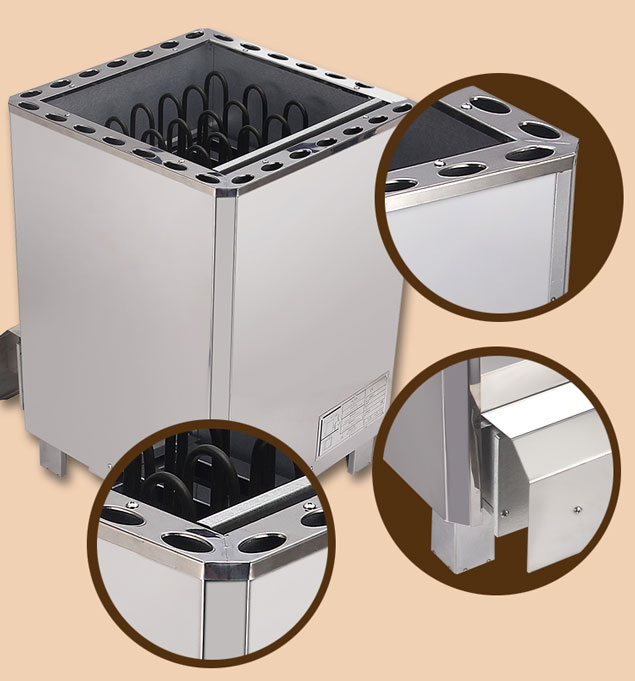 Мощный обогреватель для сауны 10.5-36 кВт