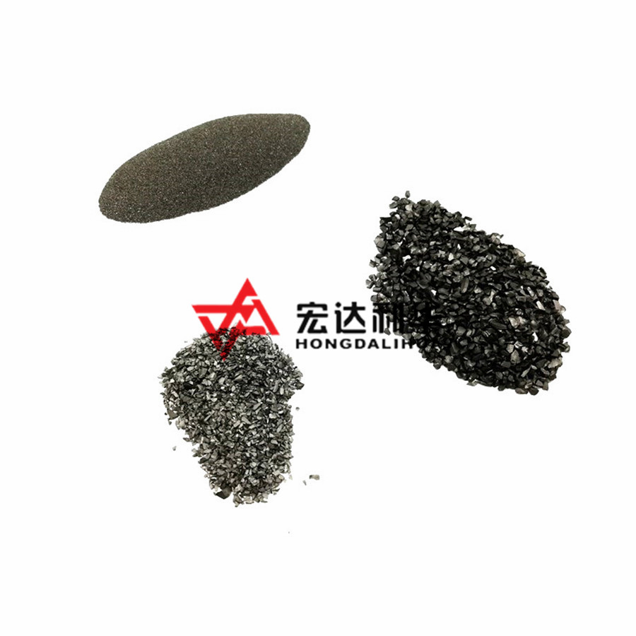 Crushed Tungsten Carbide Grits Black Silicon Carbide Grits