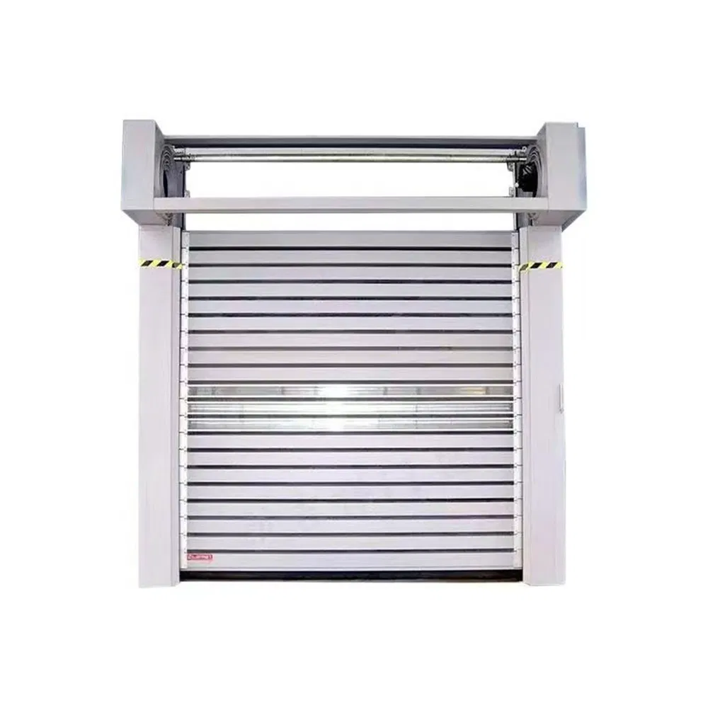 Aluminum Alloy Turbine Hard Fast Industrial Exterior Turbo Rigid Rolling High Speed Spiral Door