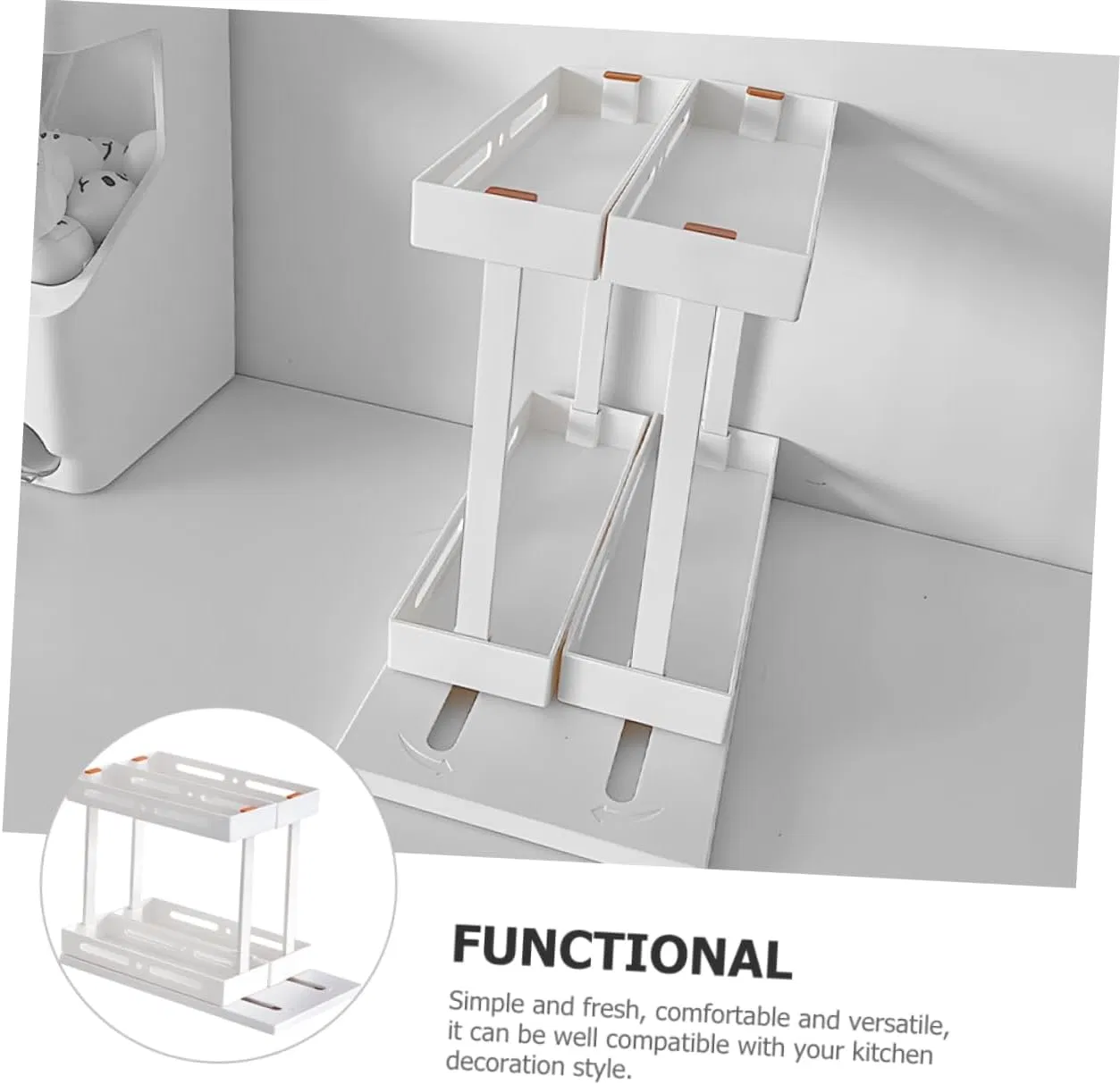 Двухуровневая подставка для специй WBB27566