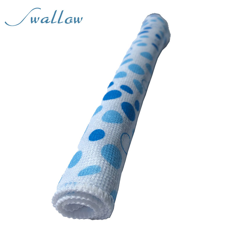 Microfiber Penetration Printed Towel 30*30cm Quick Dry Super Absorption