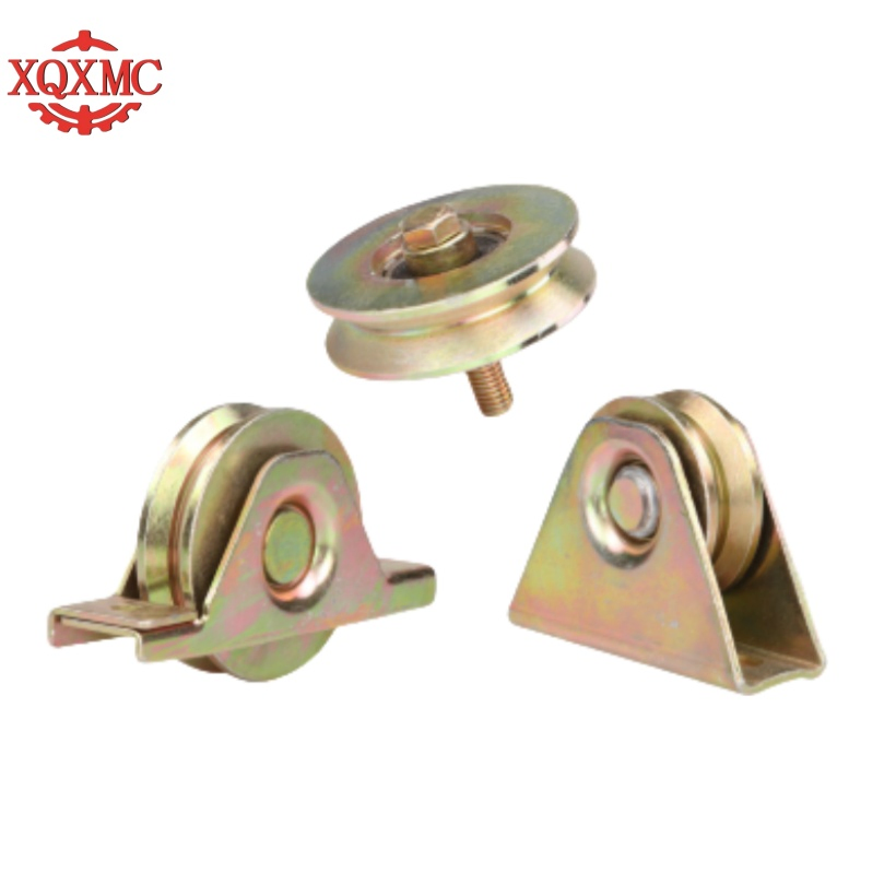 V-Shaped Casters Roll Smoothly Without Getting Stuck, Suitable for Angle Steel and I-Beam Tracks