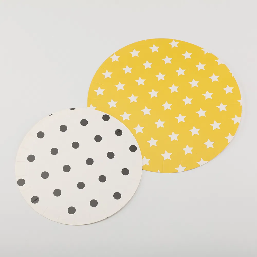 Custom Festival Paper Plates Dessert Plate Disposable Paper Plate