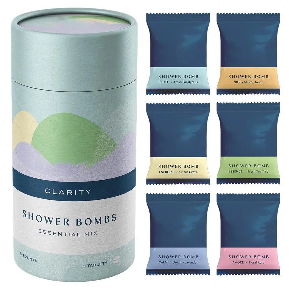 Luxurious Lavender Rose Tea Citrus Shower Steamers for Relaxation