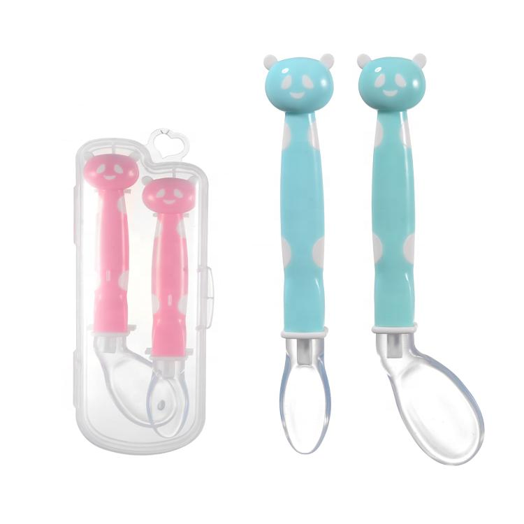 Soft Silicone Baby Spoons for Gentle Infant Feeding