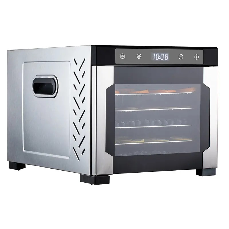 Home Stainless Steel 6 Tray Food Dehydrator Fruit and Vegetable Dryer Drying Machine