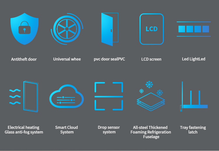 Smart Anti-Theft Snack and Drink Vending Machine with Payment Options