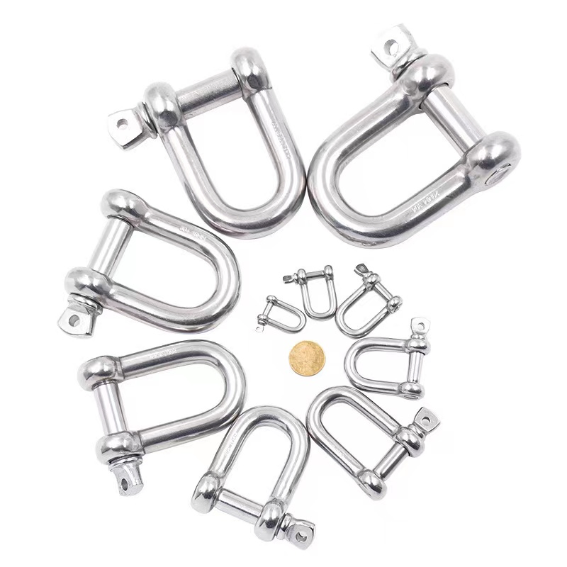 Soft Lifting Stainless Steel Anchor 3/4 Paracord Winch Double 550 Bracelet Bow D Shackles