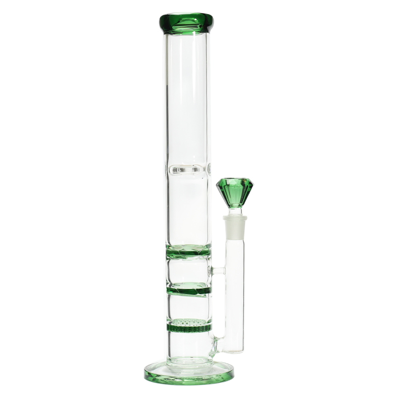 High Quality 5mm Thick Glass Hookah New Coming Color Smoking Water Pipes