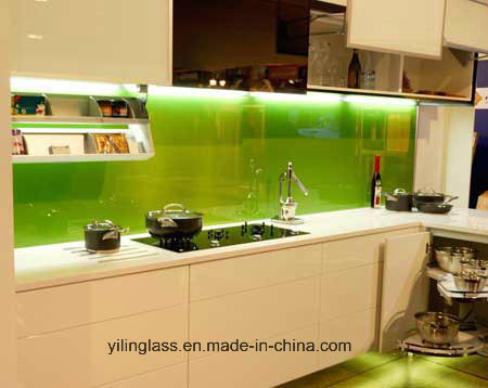 Color Paint Kitchen Glass with Australian/USA/Ce Certificate