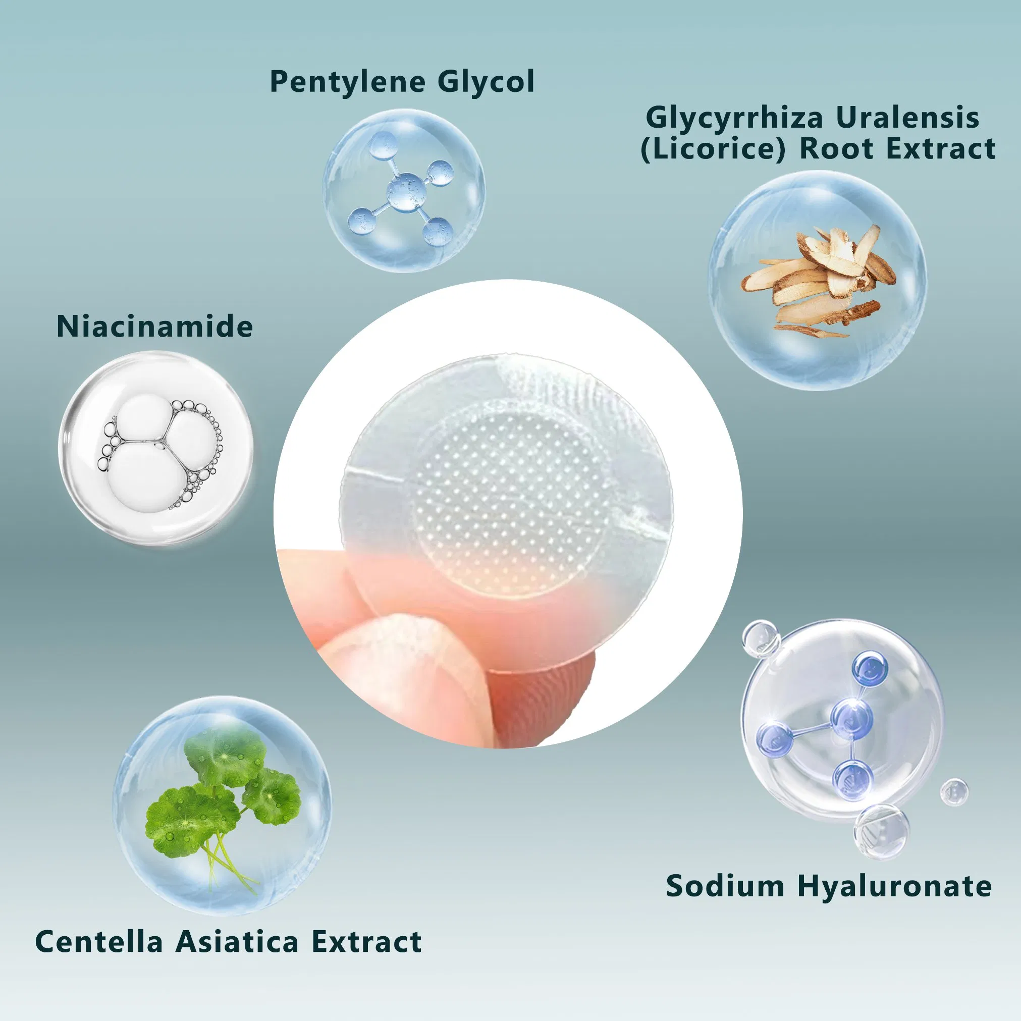 Customized Acne Spot Treatment Pimple Patch Box Face Microneedle Hydrocolloid Acne Pimple Patch