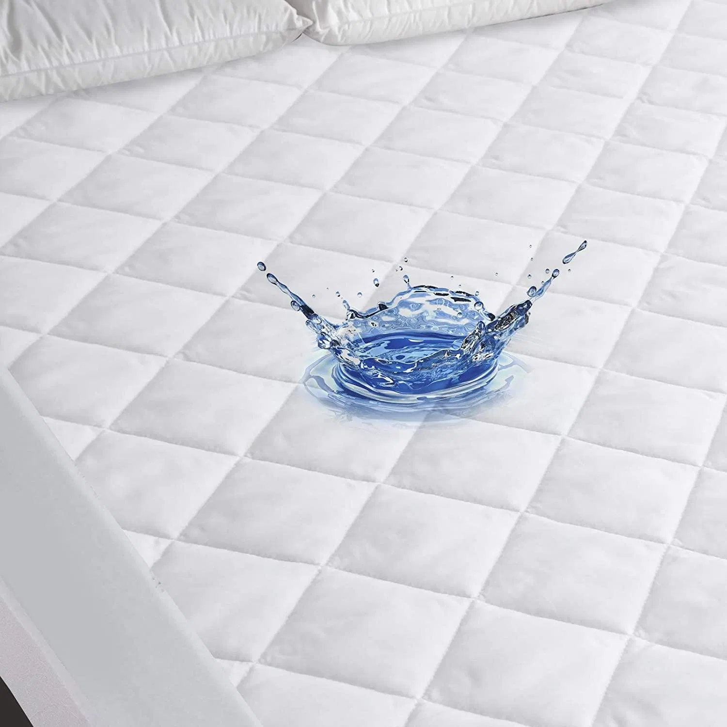 Ultrasonic Quilting Comfortabel Hot Wholesale Microfiber Waterproof Mattress Protector