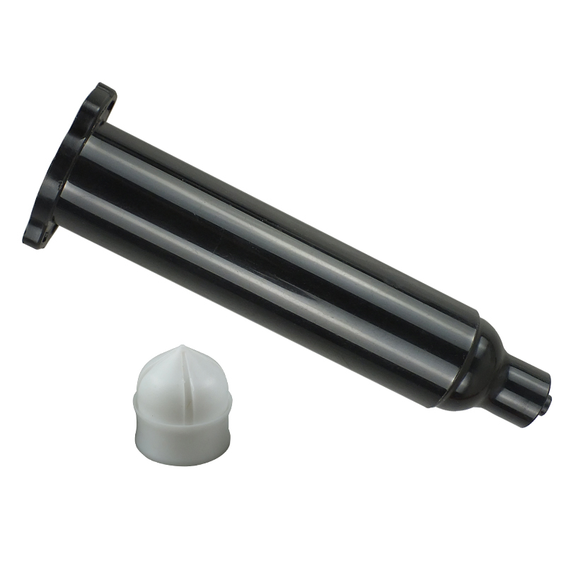 New American-Style 10cc Black Color Industrial Pneumatic Dispensing Syringe