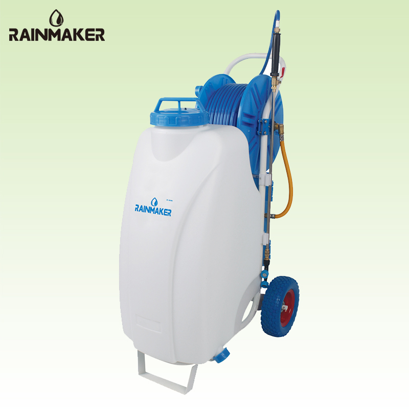 Rainmaker 45L Agricultural High Pressure Rechargeable Cart Water Sprayer