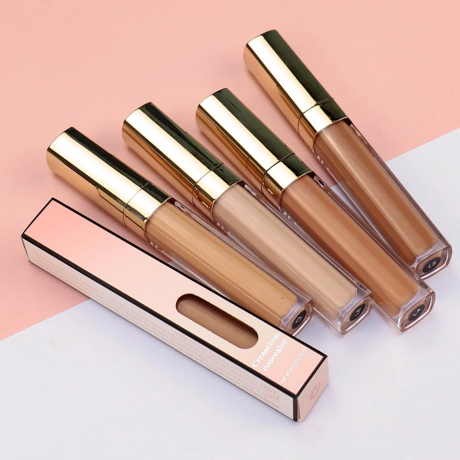Custom Logo Liquid Concealer Makeup High Coverage Concealer