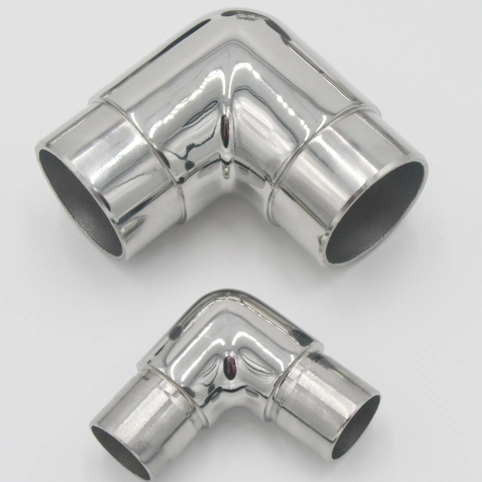 304 Stainless Steel Stair Railing 90 Degree Elbow Tee Fitting