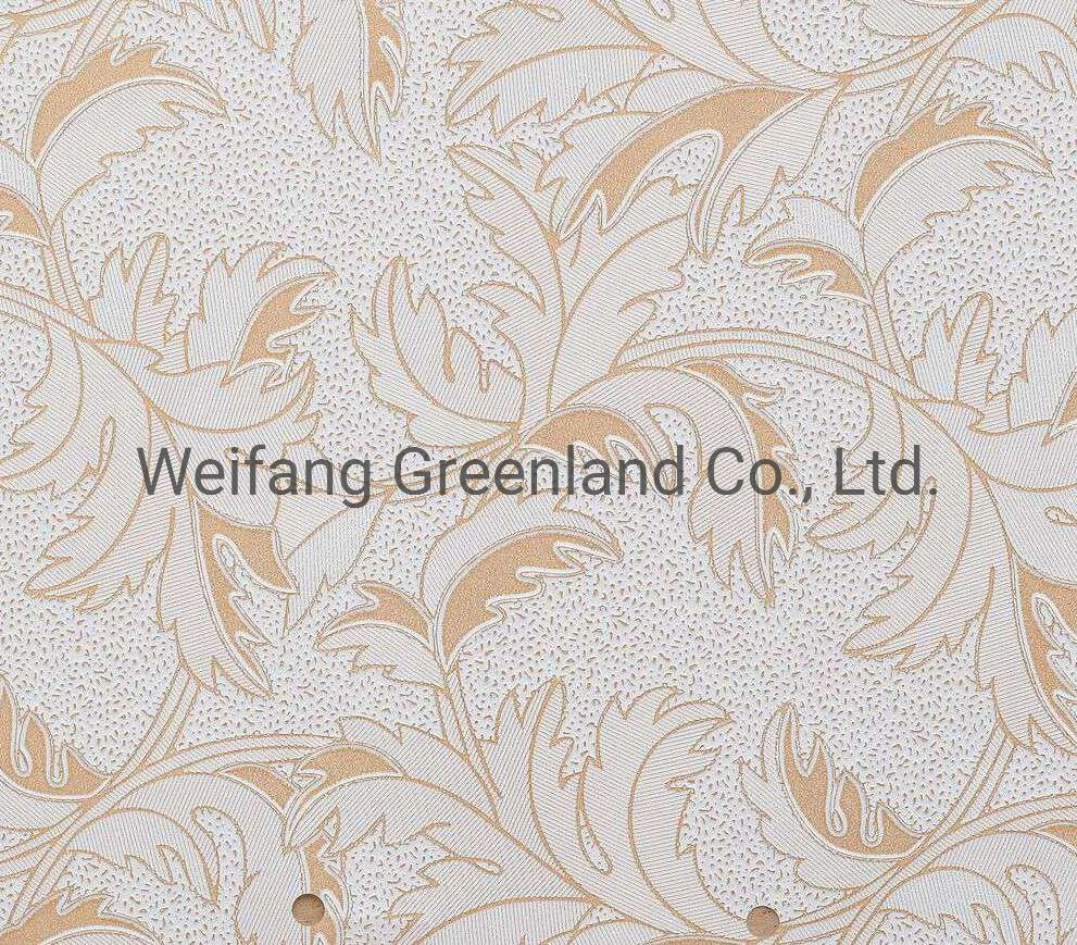 595X595X7mm Colourful PVC Laminated Gypsum Ceiling Tiles