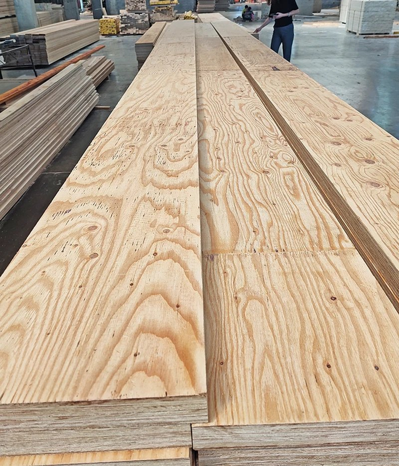 Australian Standard Building 90*35 Beam H2s F17 LVL Wood Roof Beam