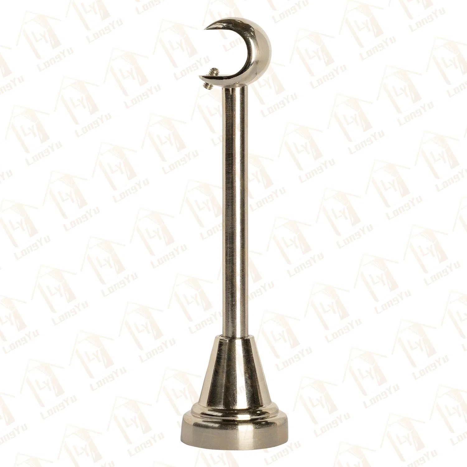 High Satisfaction Multiple Repurchase Aluminum Wholesale Factory Outlet Curtains Pole Finial