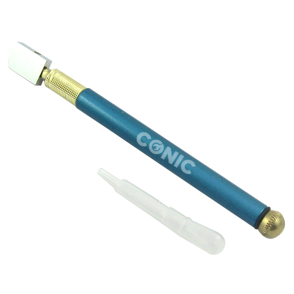 Oil Feed Glass Cutter with Plastic Handle