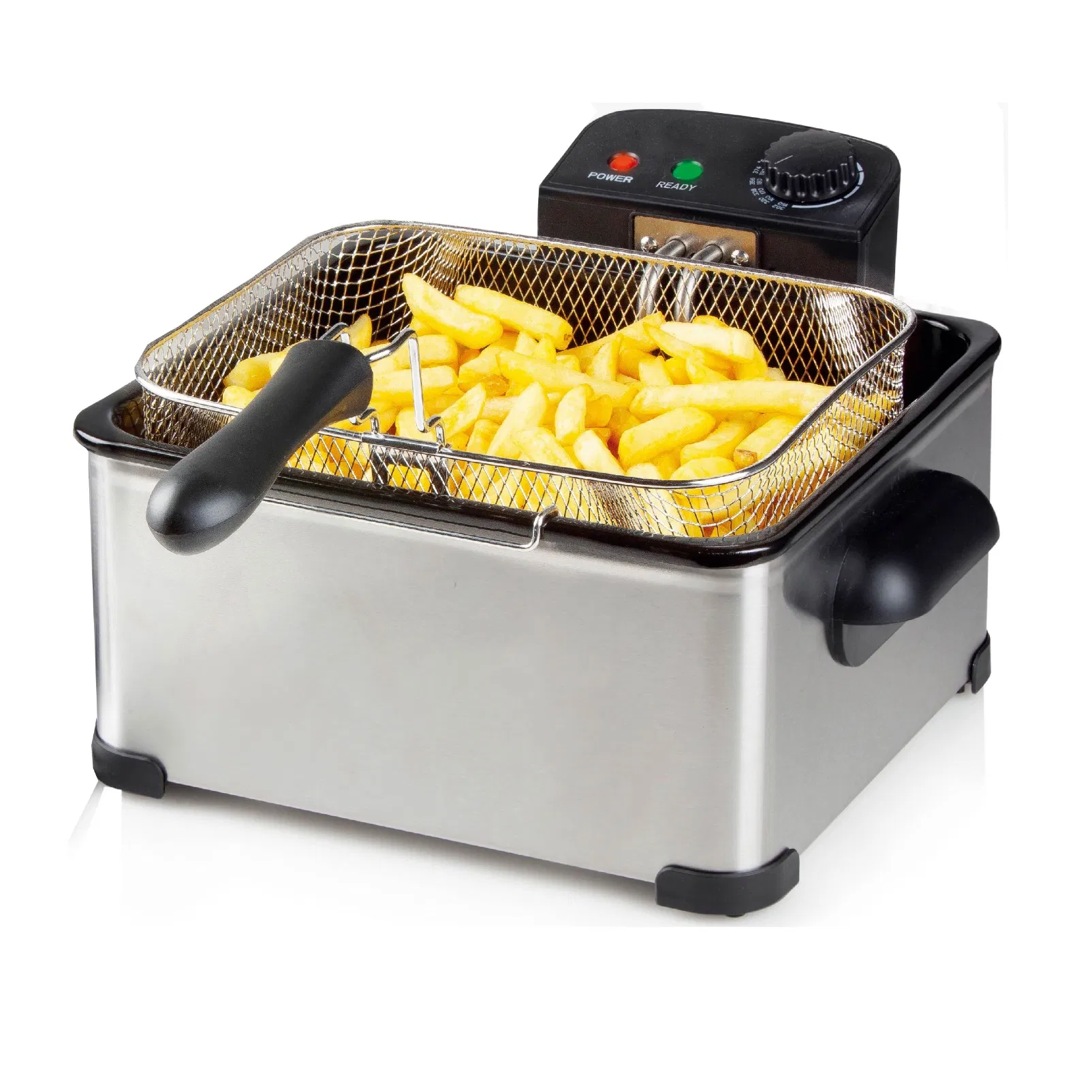 European and American Standard Household Small Electric Frying Pot, Electric Frying Oven, Commercial Fries and Skewers Pot, Constant Temperature