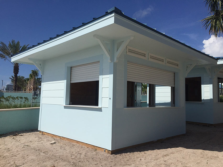 Remote Control Aluminum Roll Down Hurricane Door Shutters