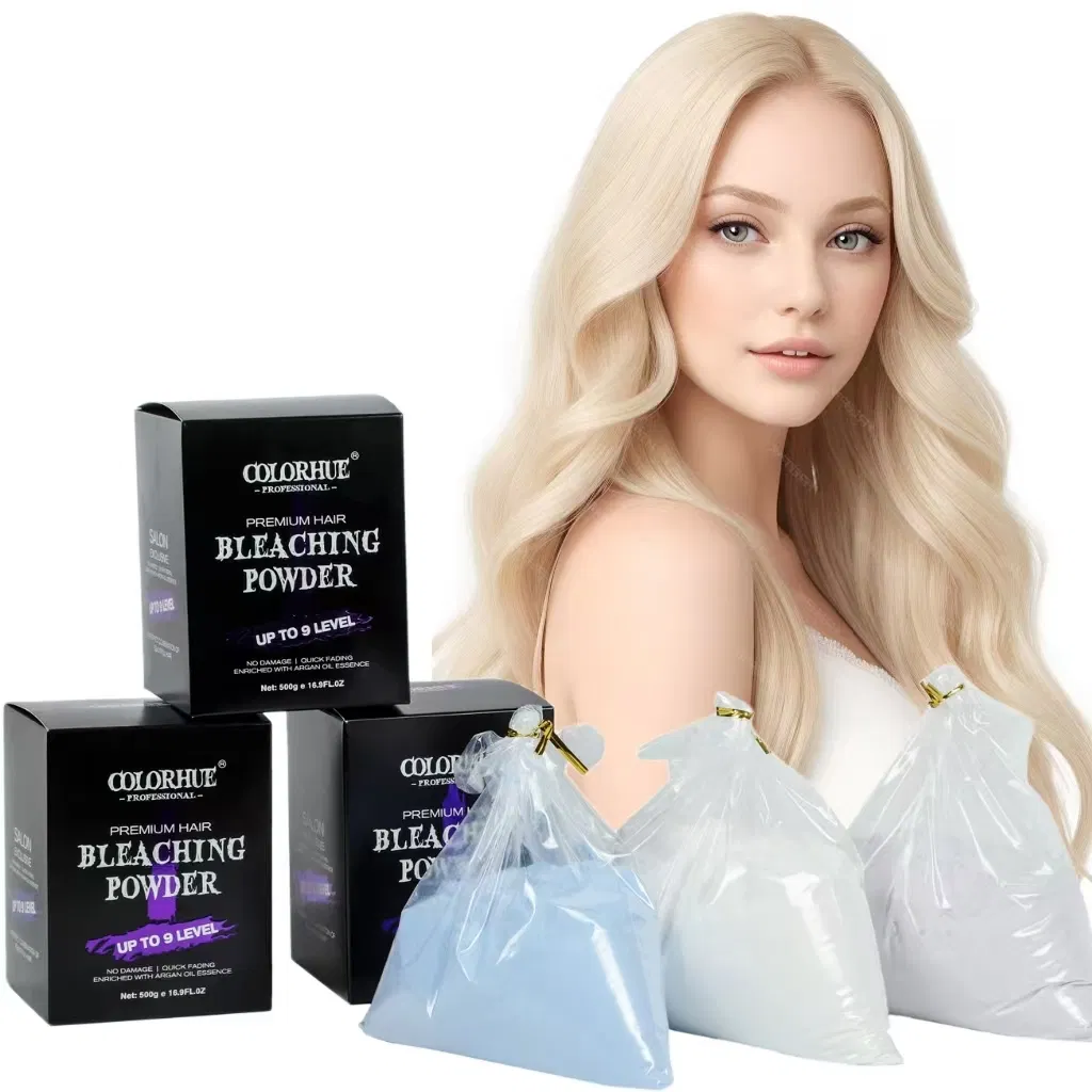 Free Samples for Salon Use Organic Bleach for Hair Color Dye Lightener Hair Bleach Powder Permanent Harmless