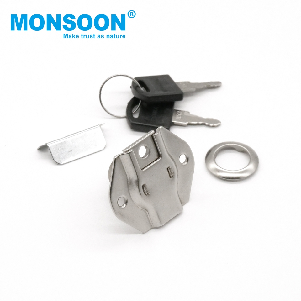 Hardware Accessories Office Computer Desk Cabinet Lock Zinc Alloy Diamond Wardrobe Furniture Drawer Lock with Master Key