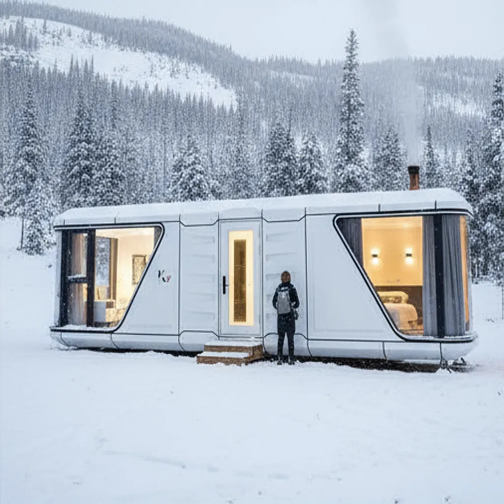 Tiny Mobile Integrated Homes House Factory Price Luxury Modular Modern Space Capsule /Smart Casas Prefabricadas Vessel Modular Hotel for Sale