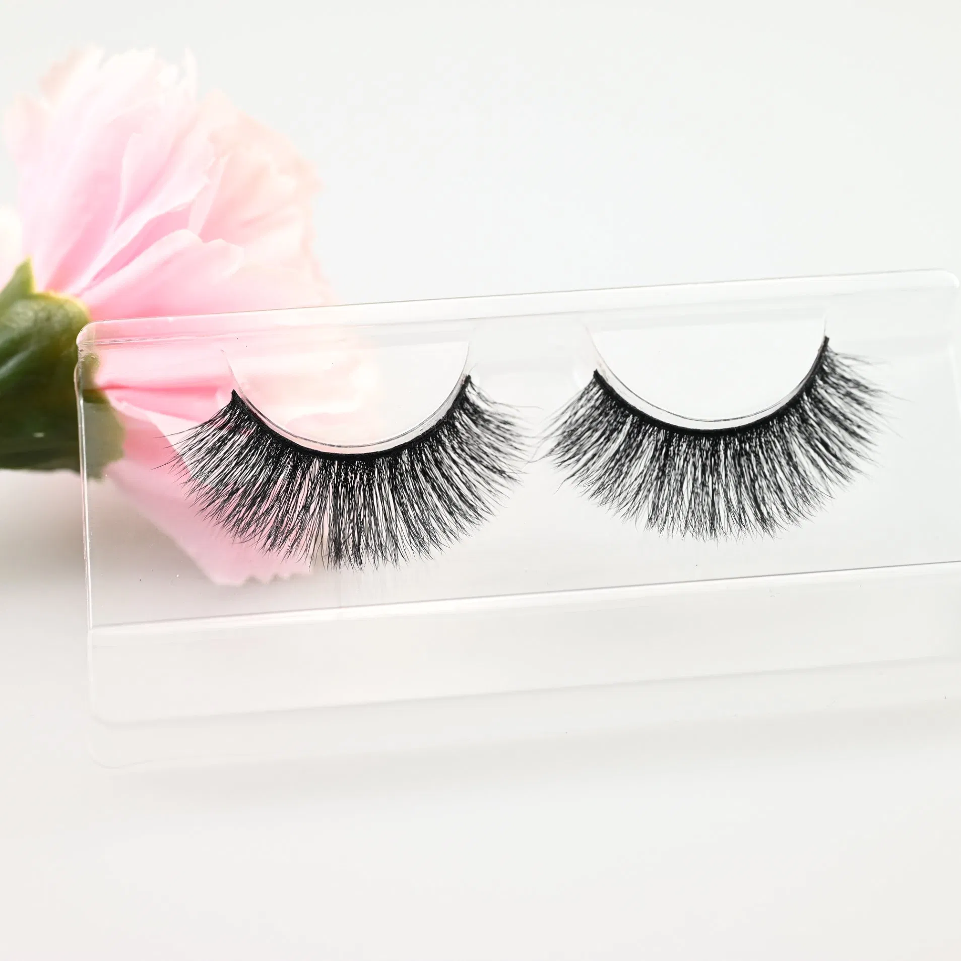 Mt Lashes China Wholesale Full Strip Natural Look Bushy 3D/5D Faux/Silk Mink False Eyelashes