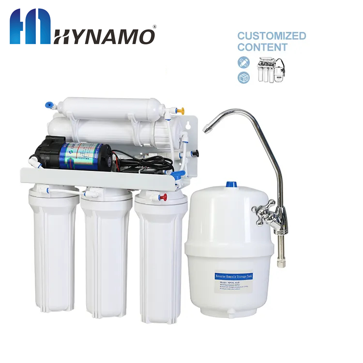 RO Water Purifier Water Dispenser with LED Touch Beverage Water Filtration Filter Commercial