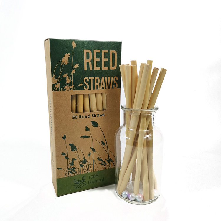 Wheat Bottle Biodegradable Bamboo Boba Straw