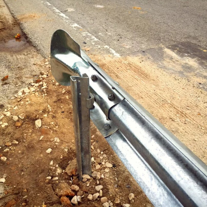 Impact Resistant Highway Guardrail with Anti Corrosion Features for Bridges Slopes and Roadside Protection