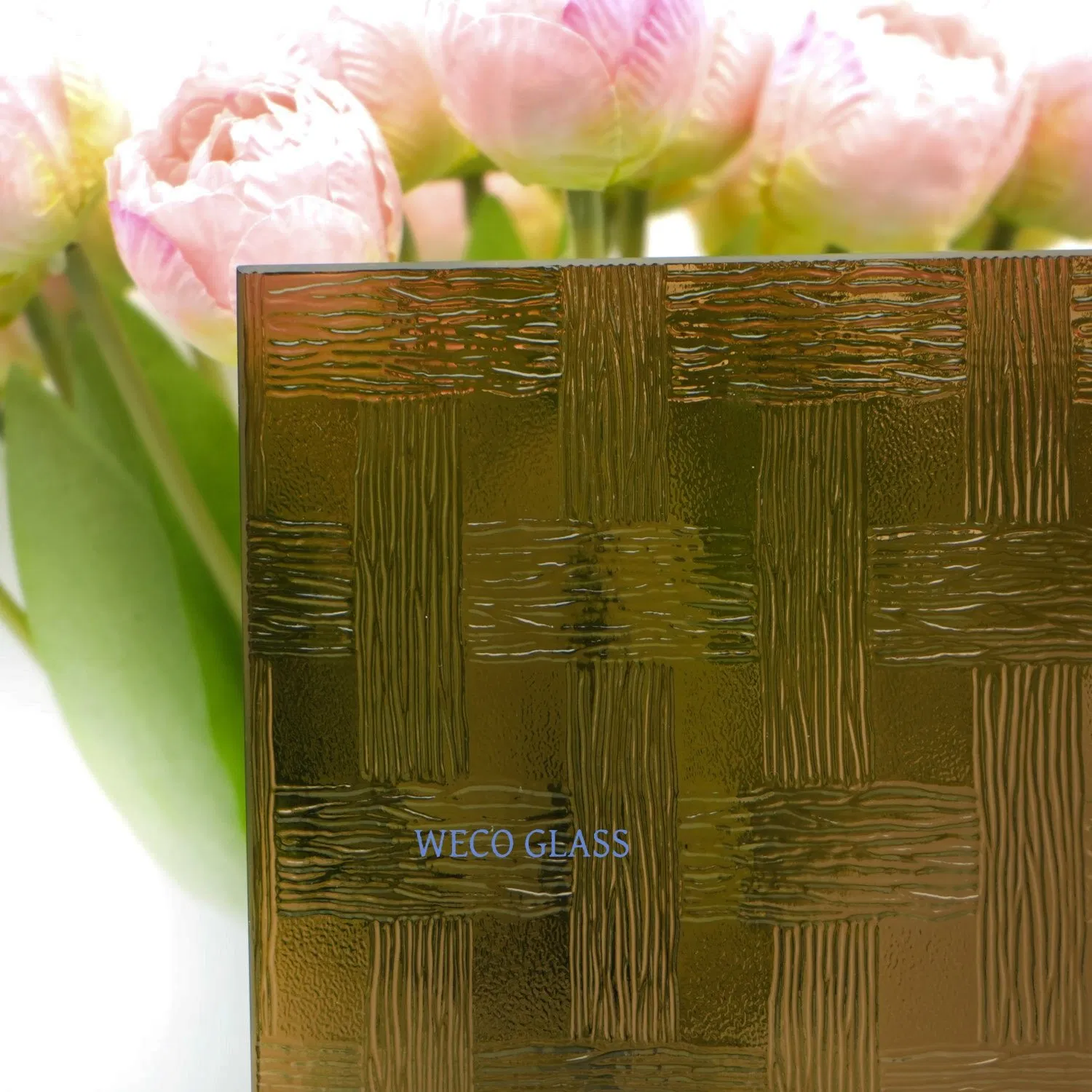 3-10mm Decorative Clear Tinted Pattern Figured Glass