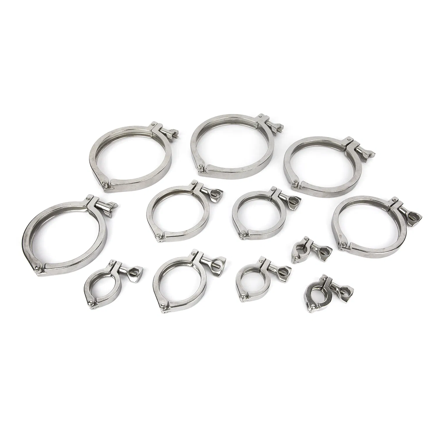 Sanitary Stainless Steel SS304 Clamp with Ferrule (DY-C04)