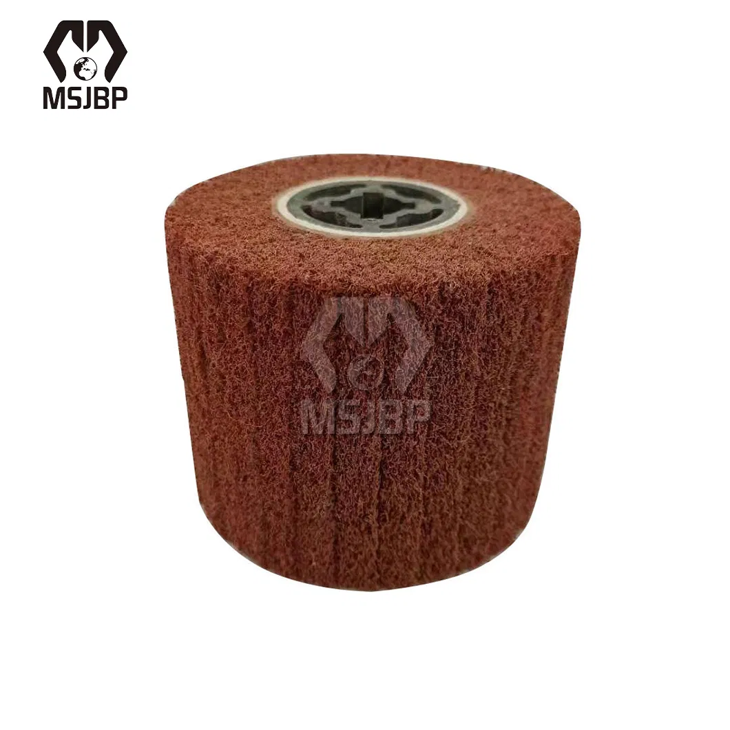 Msjbp Polishing Brush China Suppliers 300mm 100mm 150mm 200mm Diameter Non Woven Abrasive Polishing Wheel