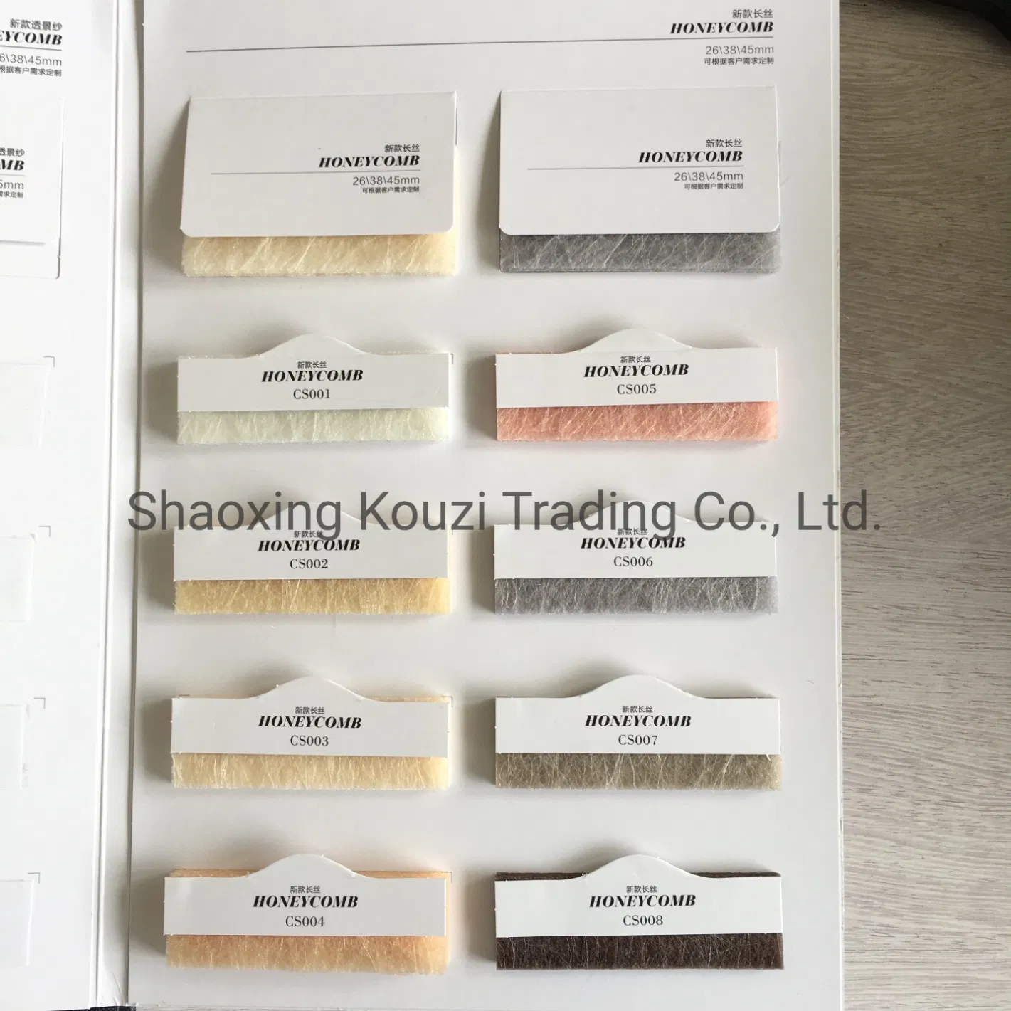 Popular Design Honeycomb Blinds Fabric