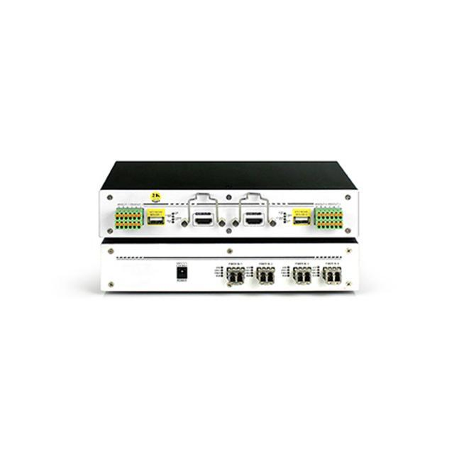 4K KVM Трансмиттер с DVI+DVI Loop