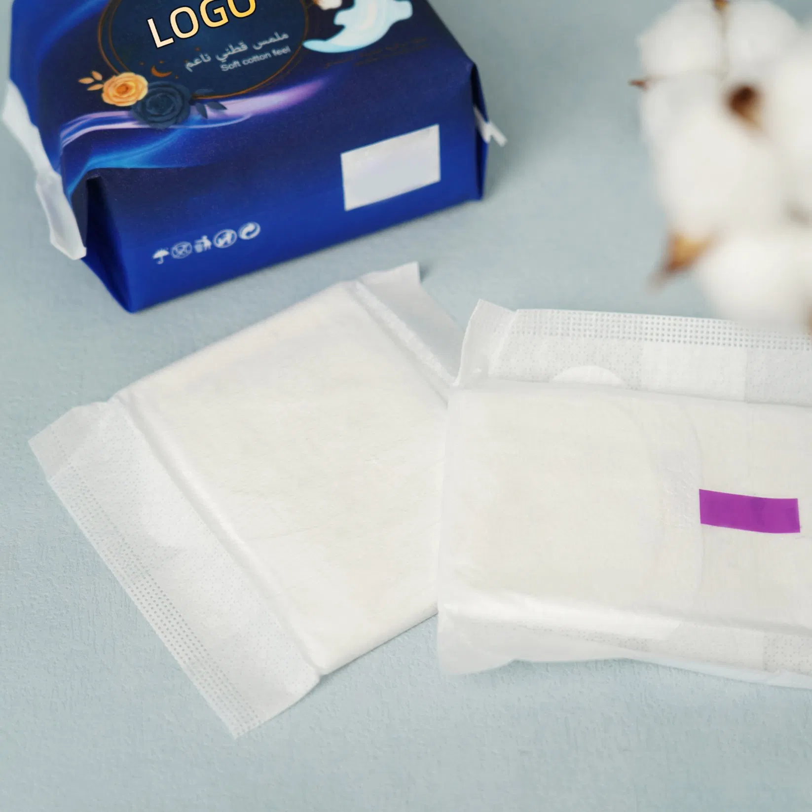 Manufacturers Customized Cotton Disposable Sanitary Napkin for Women