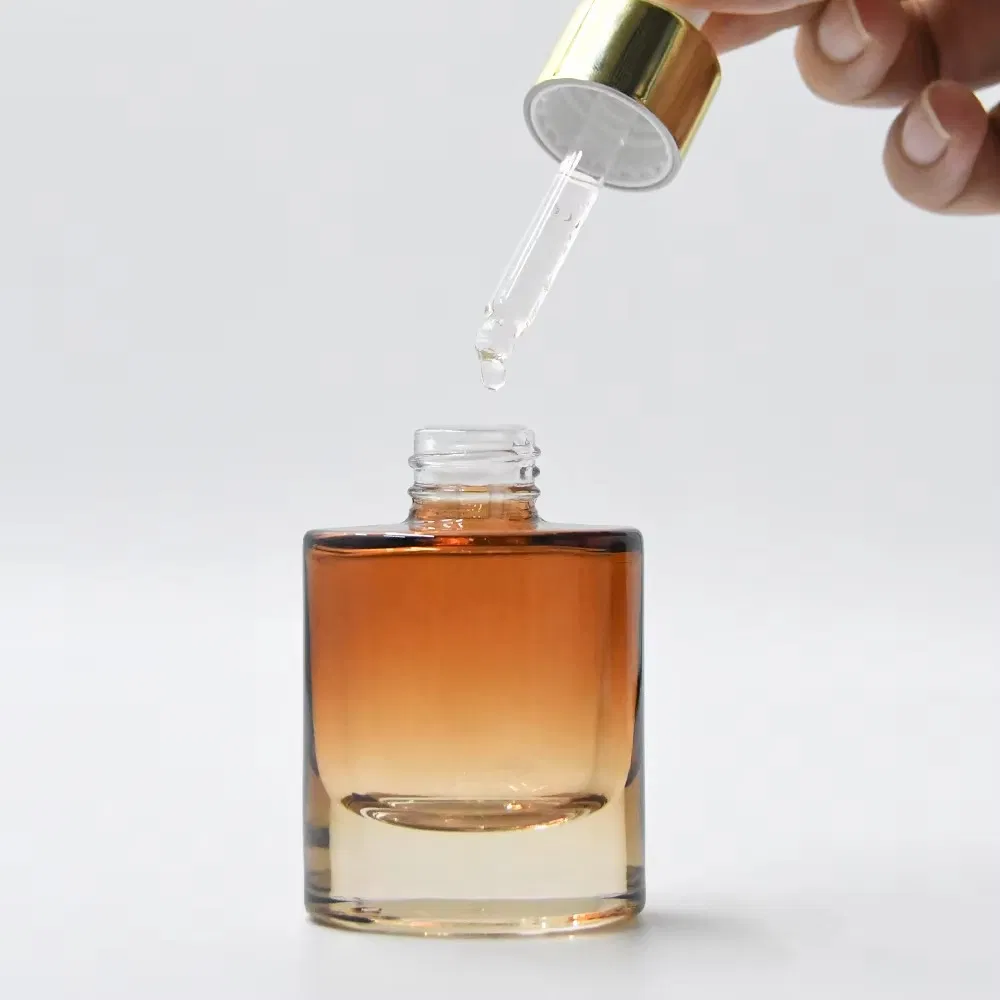 Sealed Glass Candle Jars with Lids Home Decoration High-Grade Transparent Amber Glass Candlestick Candle Jars for Christmas