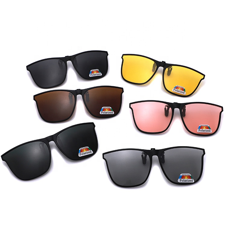 New Model Tr 90 Magnetic Clip on Polarized Light Lens Match Glasses Case Sunglasses_Algz_16