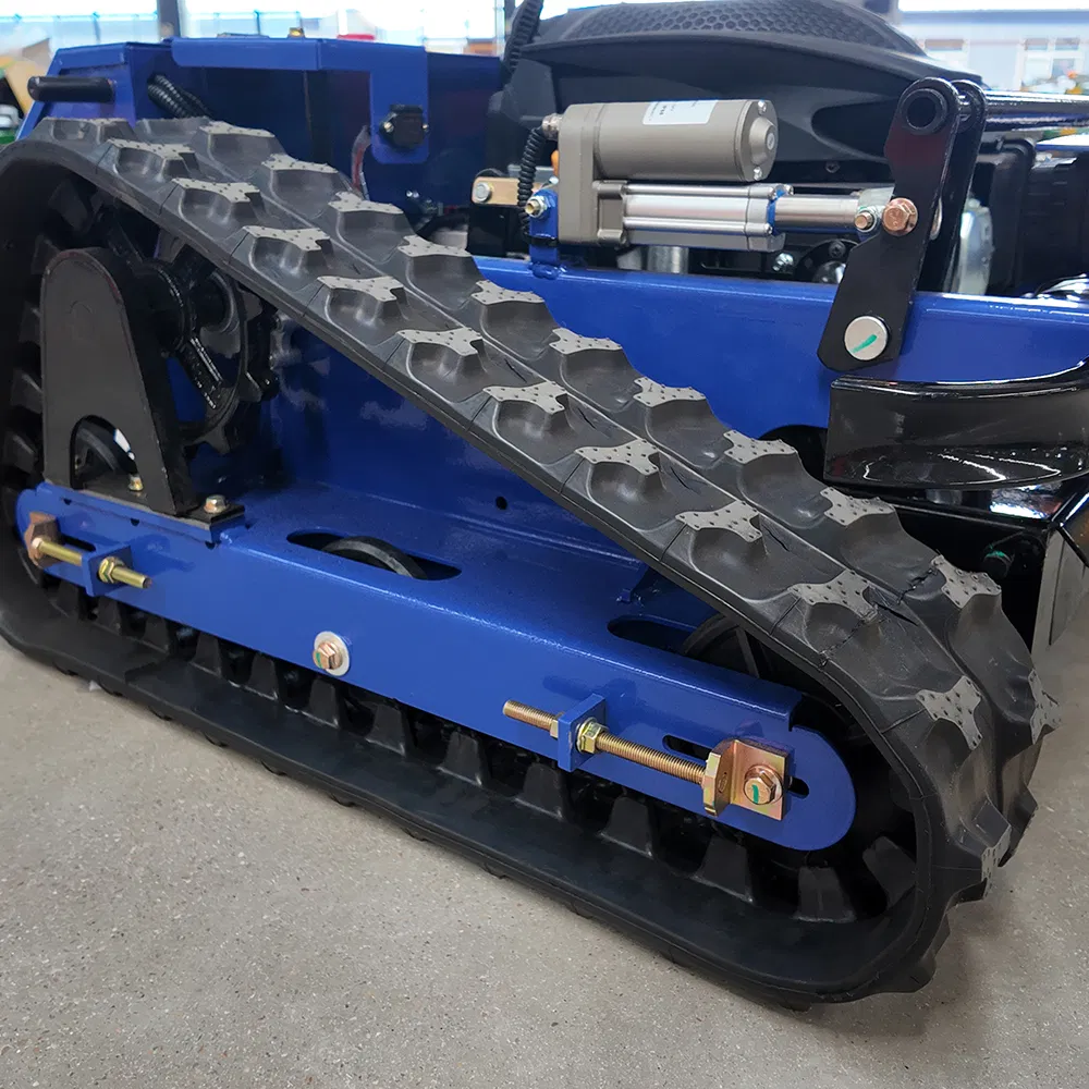 Робот-газонокосилка с дистанционным управлением и нулевым радиусом